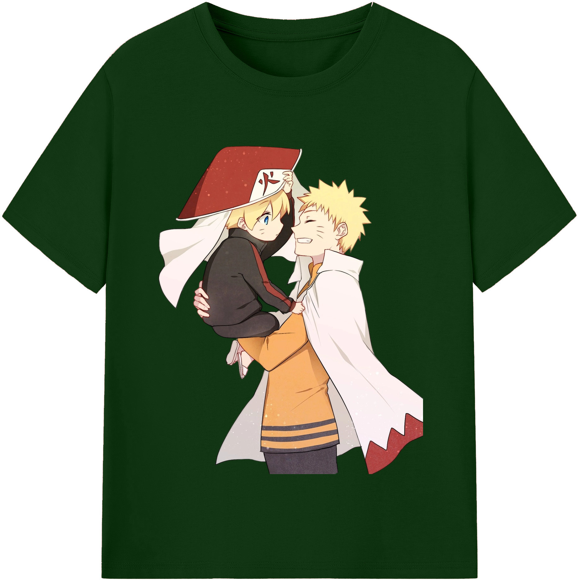 （画像用） NARUTO -ナルト- うずまき ナルト Uzumaki Naruto 綿100％半袖Tシャツ（フロントプリント）